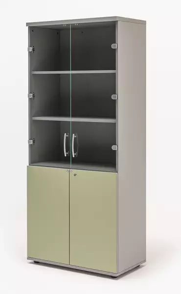 storage glass door mdd 178avocado matte 26aluminum sat. (2)