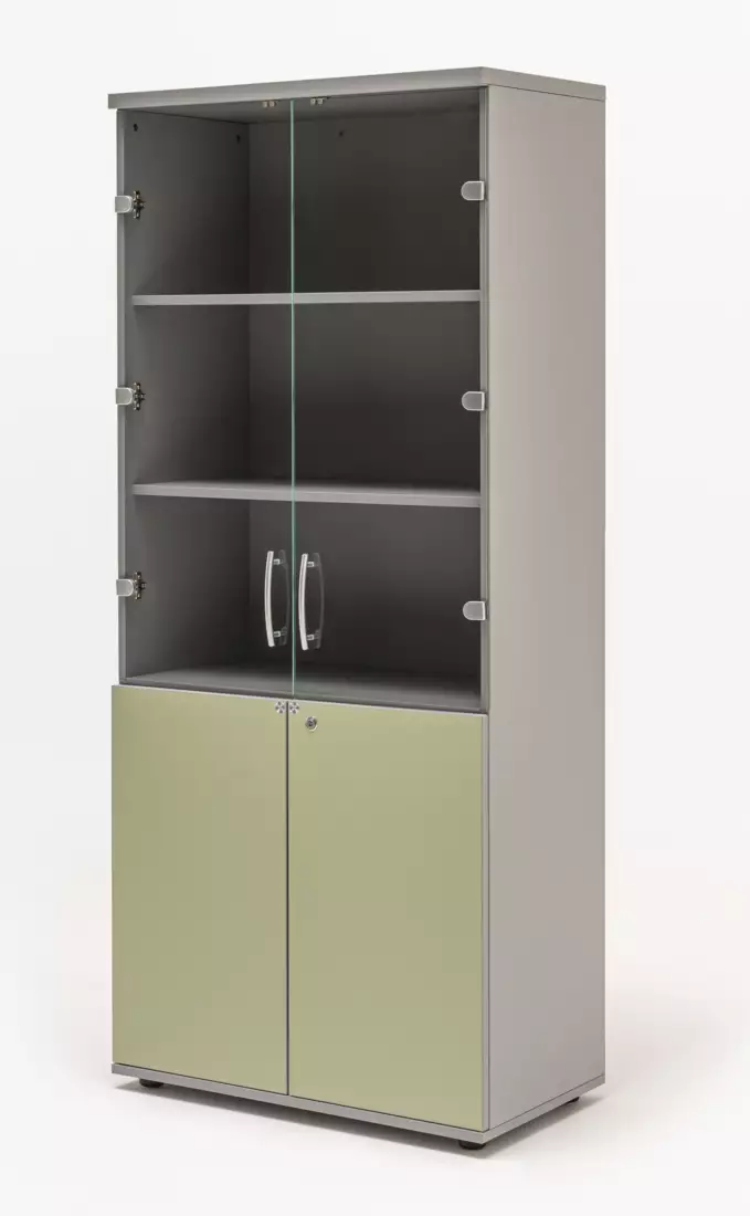 storage glass door mdd 178avocado matte 26aluminum sat. (2)